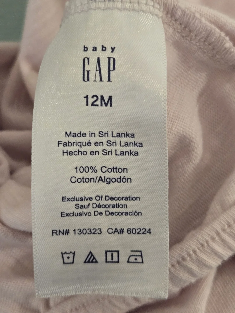 GAP soft pink